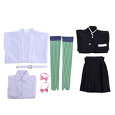 Halloweez Mitsuri Cosplay Outfit – Demon Slayer: Kimetsu no Yaiba - Halloweez